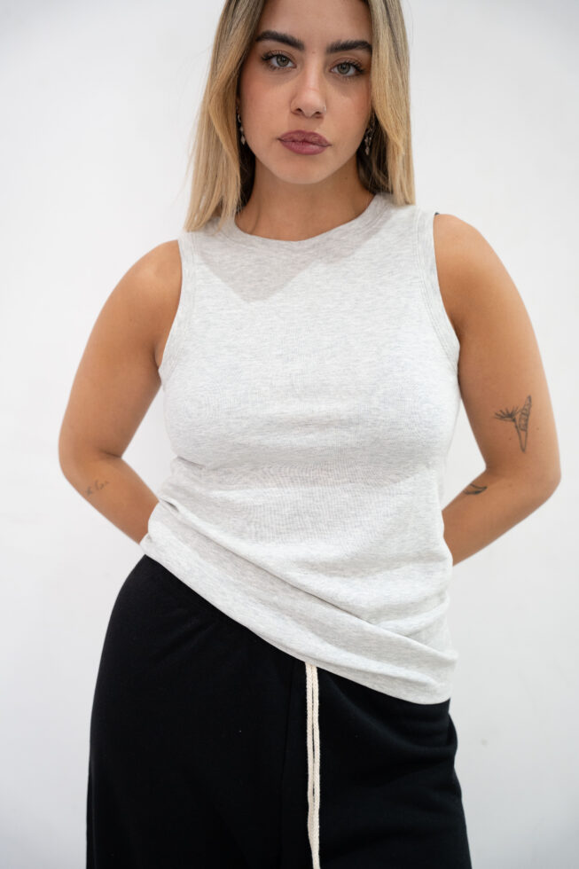 גופיה פיינריב צבע אפור בהיר (2)